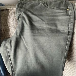 Sage Green Jeans